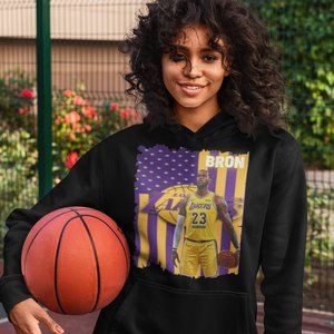 Lebron James Custom Hoodie - Adult - Ladies - Men's - Unisex